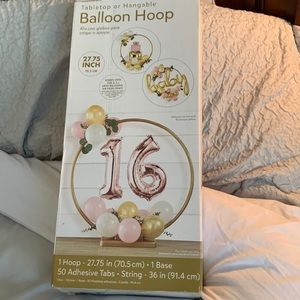 Balloons hoop
